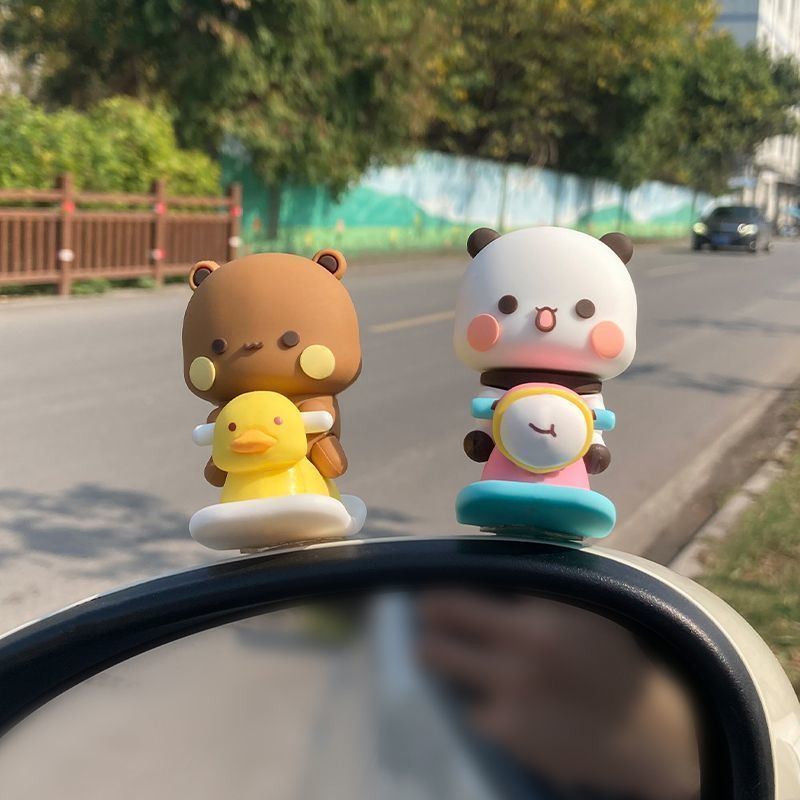 Yier Bubu スプリングスイングフィギュア かわいい漫 - Car Accessories For Decoration のレビューと価格