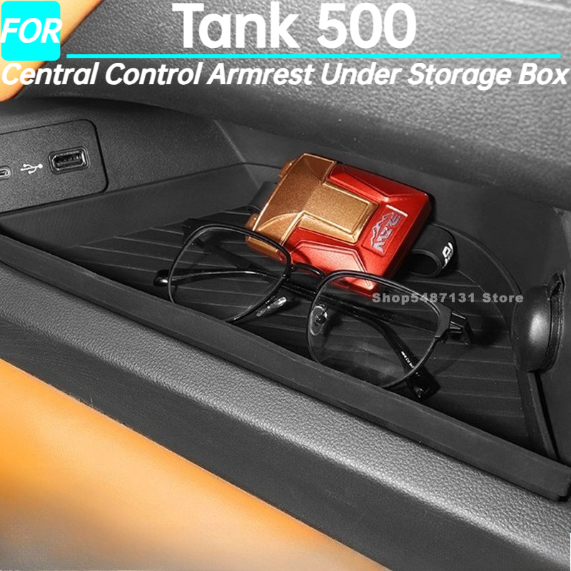 タンク500用車内センターコントロールアームレスト下収納ボッ - Car Accessories Under 500 のレビューと価格