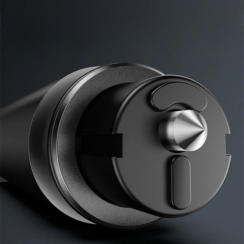車の安全ハンマー 自動緊急ガラス窓ブレーカー シートベルトカ - Car Emergency Tool Kit のレビューと価格