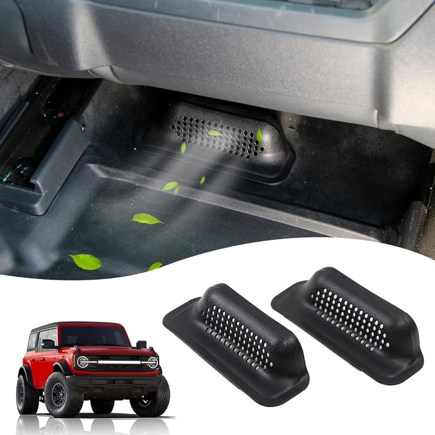 車のフロントシートベントカバー フォードブロンコ 2024  - Car Accessories Under 100 のレビューと価格