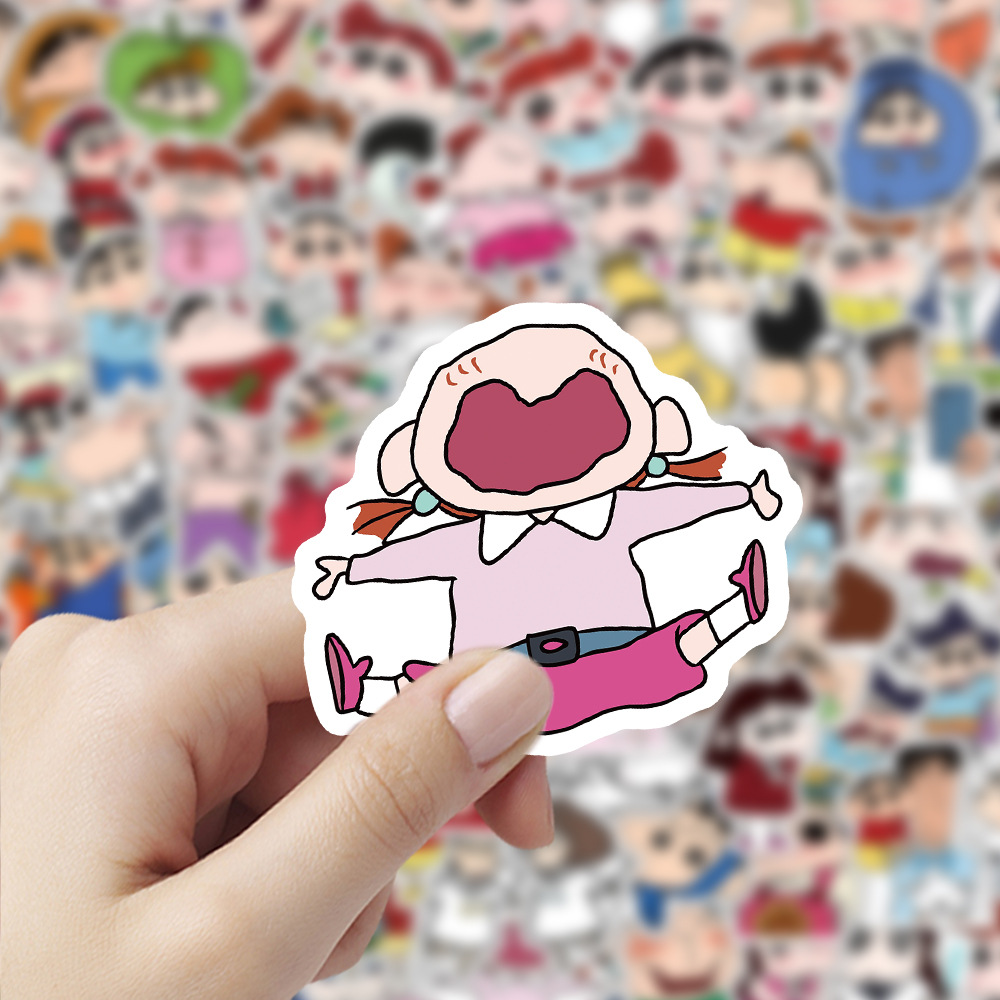 かわいい漫画アニメステッカー、防水グラフィティデカール（車、 - Car Accessories For Decoration のレビューと価格