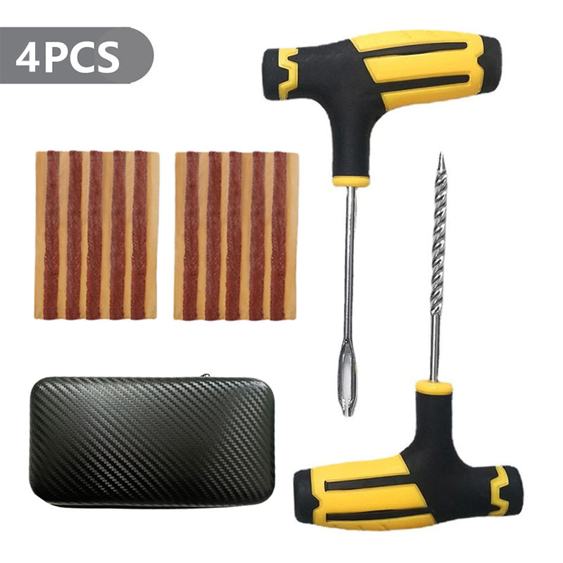 緊急用ヘビーデューティーカータイヤ修理キット、複数サイズ対応 - Car Emergency Tool Kit のレビューと価格