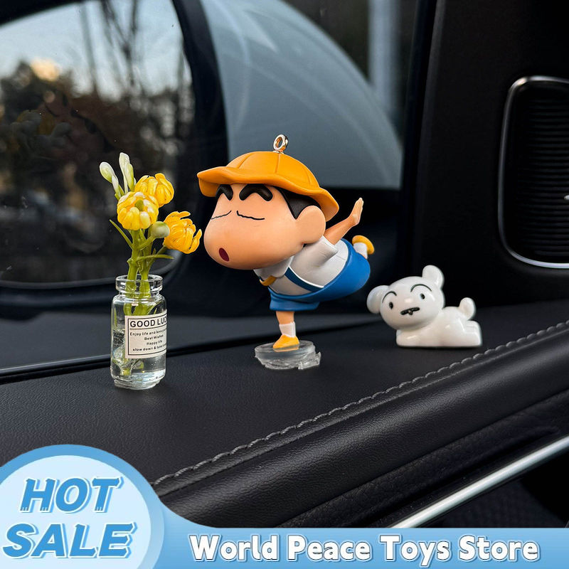 クレヨンしんちゃん車のダッシュボード装飾品自動車インテリアウ - Car Accessories For Decoration のレビューと価格