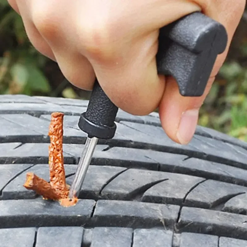 路側緊急用チューブレスタイヤパンク修理キット、ゴムプラグ挿入 - Car Emergency Tool Kit のレビューと価格