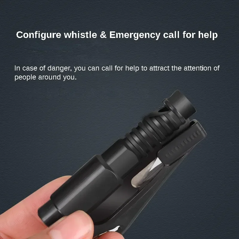 安全ハンマー 車用脱出ツール 3-in-1 ウィンドウブレー - Car Emergency Tool Kit のレビューと価格