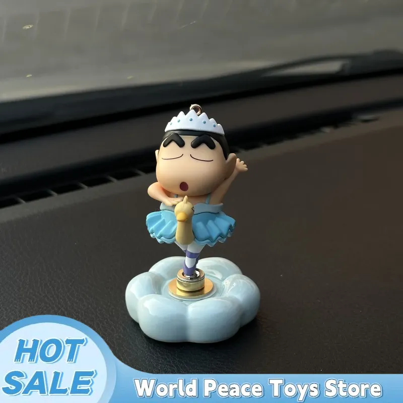 回転式バレエクレヨンしんちゃん 車のダッシュボード飾り 自動 - Car Accessories For Decoration のレビューと価格