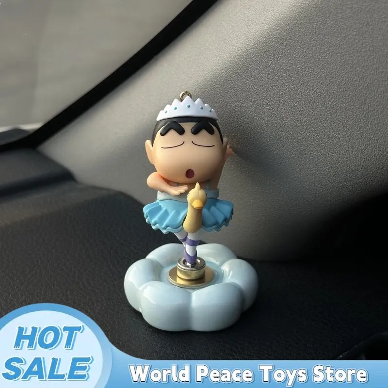 回転式バレエクレヨンしんちゃん 車のダッシュボード飾り 自動 - Car Accessories For Decoration のレビューと価格
