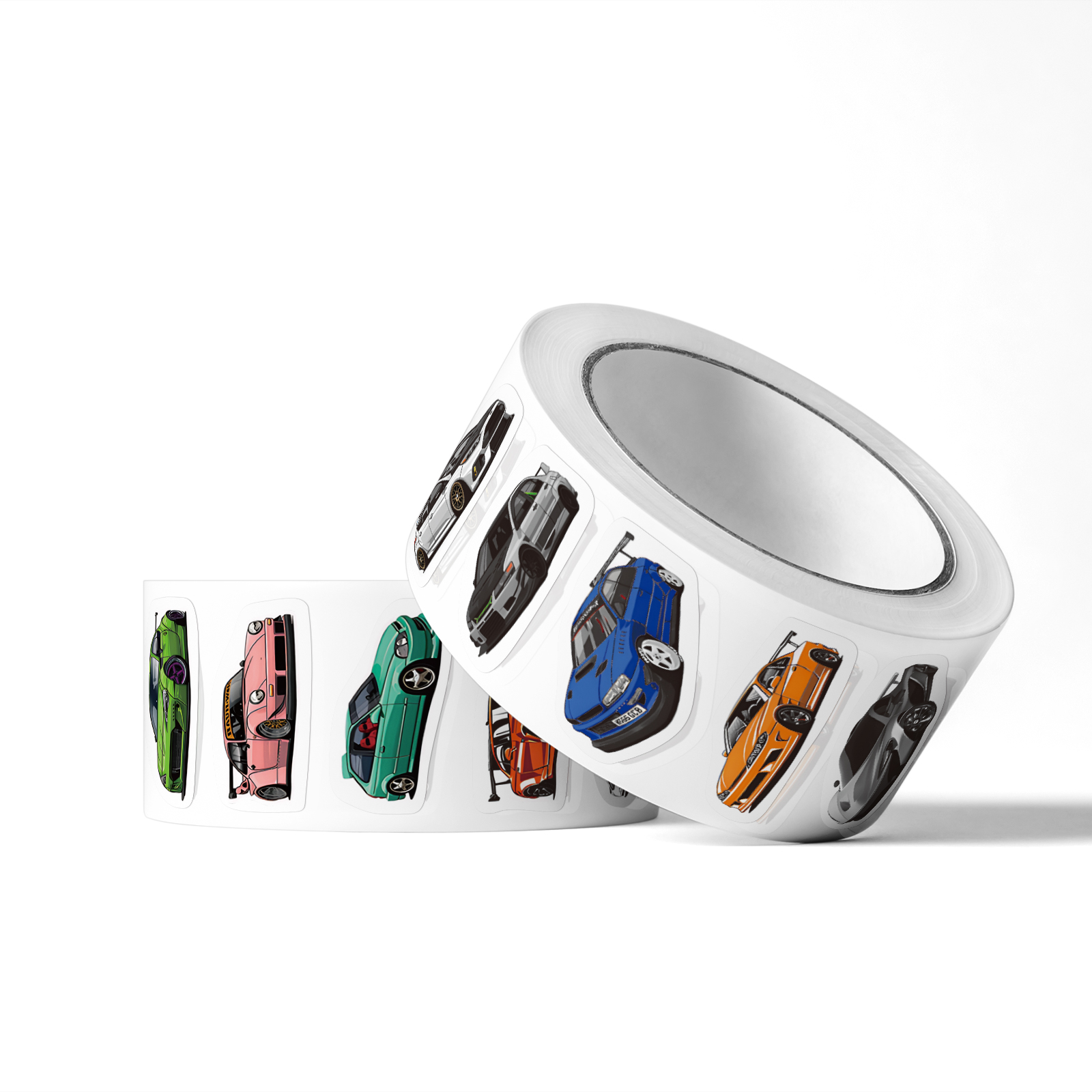 500枚 ミニスポーツカーステッカー 子供用 交通機関ステッ - Car Accessories Under 500 のレビューと価格